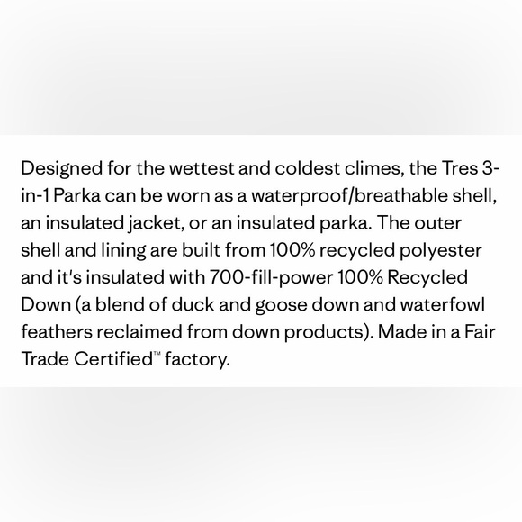 Patagonia Men’s Tres 3-in-1 Parka - Picture 7 of 7